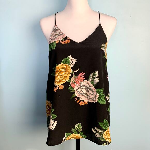 NWT Anthropologie Bishop + Young Enchanted Garden Racer Tank Size Medium - Picture 5 of 8